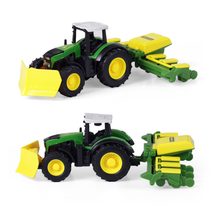 DICKIE ABC Baby traktor veselý s očima volný chod 2 barvy plast