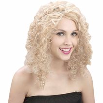 KARNEVAL Paruka blond vlasy