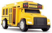 Autobus školní žlutý volný chod na baterie Světlo Zvuk
