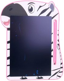 Tabulka LCD kreslicí zvířátka 23x17cm set s propiskou na baterie 4 druhy
