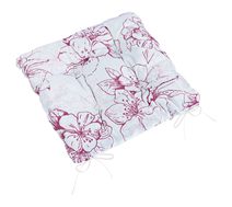 Sedák Adéla prošívaný Vínová,Bílá 41/184