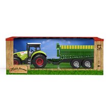 Traktor se zvukem a světlem s vlečkou