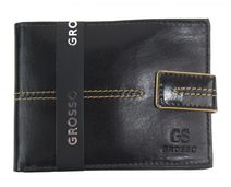 Černá lakovaná dámská kožená peněženka v dárkové krabičce