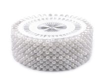 Špendlíky s plastovou hlavičkou na rozetě délka 37 mm 40 špendlíků