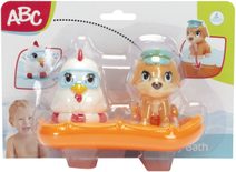 JOUECO Baby knížka zvířátka pískací na koupání do vany pro miminko plast