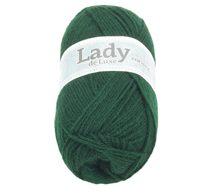 Příze LADY de Luxe - 100g / 238 m tmavá zelená