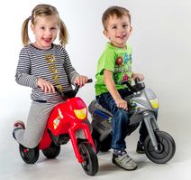 Odrážedlo FUNNY WHEELS Rider Sport modré 2v1, výška sedla 28/30cm nosnost 25kg 18m+ v sáčku