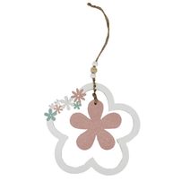 Závěsné srdce látkové X0153 - 14 x 23 x 5 cm