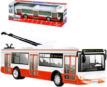 RC Autobus Express na vysílačku 32cm na baterie 2 barvy Světlo