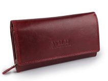 Dámská kožená peněženka 10x19 cm