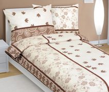 Povlečení krepové Hnědá 80/310