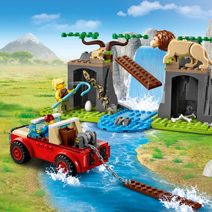 LEGO CITY Záchranářský teréňák do divočiny 60301 STAVEBNICE