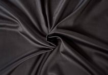 Saténové prostěradlo s gumou černé