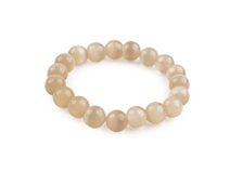 Náramek z minerálních, syntetických a skleněných korálků