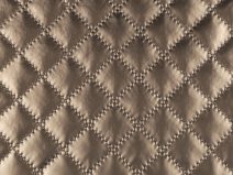 Metalický zateplený prošev na oděvy, tašky, doplňky METRÁŽ