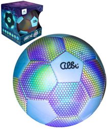Holografický svítící míč (síťovka + doplňky, svítí ve tmě) Albi