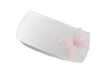 Bavlněná čelenka pro miminko s ozdobou