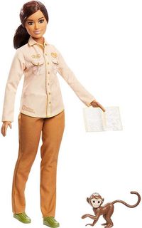 BRB Povolání National Gegraphic set panenka Barbie s doplňky