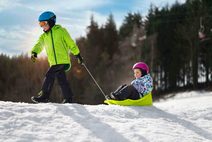 ACRA Boby Baby RIDER s opěrkou a popruhy pro miminko Zelené plast