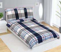 Povlečení krepové Modrá 80/583