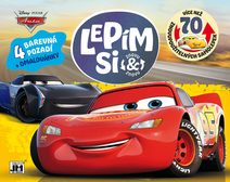 JIRI MODELS Lepím si znovu Auta (Cars) zábava se samolepkami