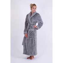 Luxusní župan ALTA hřejivý šedý unisex 21 43 9491