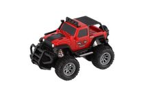 Auto RC Off-Road terénní plast 14cm na baterie 27MHz 2 barvy v krabičce 16x12x10cm