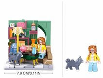 SLUBAN Mini Handcraft Studentský pokoj 216 dílků + 1 figurka STAVEBNICE