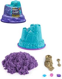SPIN MASTER Kinetic Sand Poklad mořské panny třpytivý písek s diamanty 3 barvy