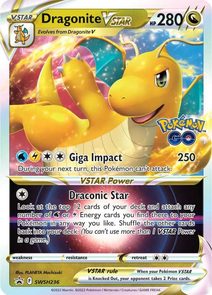 ADC Pokémon TCG: GO Premier Deck Holder Collection Dragonite VStar