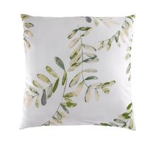 Povlak na polštář flanelový 40x40cm VĚTVIČKA zelená