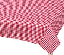 Ubrus BERTA - 120x140 cm Červená,Bílá