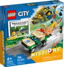 LEGO CITY Záchranné mise v divočině 60353