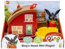 ORBICO Králíček Bing Mini domeček rozkládací herní set s doplňky plast