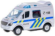 Auto policejní 26cm osobní vůz na baterie Světlo Zvuk