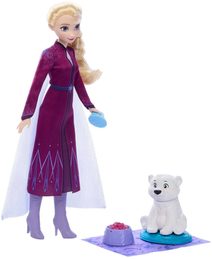 MATTEL Frozen Panenka Elsa s ledním medvědem a doplňky