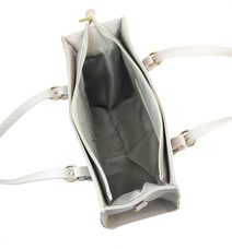 Béžová Crossbody Kabelka s Pruhy - Model H0438