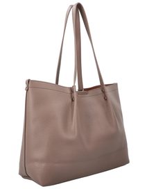 Praktická velká dámská crossbody kabelka 47-MH přírodní hnědá