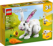 LEGO CREATOR Bílý králík 3v1 31133