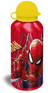 ALU láhev Spiderman red Hliník, Plast, 500 ml