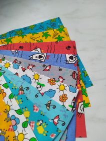Nažehlovací záplaty JEANS 2ks 10,8 x 9,8 cm modrá světlá