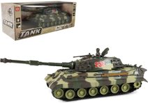 Tank plastový 38cm na setrvačník na baterie Světlo Zvuk