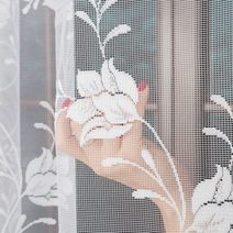 Voálová záclona Lifta-růžová 150x300 cm