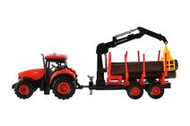 Traktor se zvukem a světlem s vlečkou