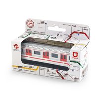 Pražské metro - kovová souprava mini 8 cm