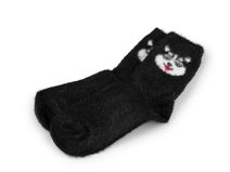Dětské ponožky teplé pes