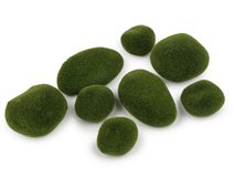 Dekorační mechové kameny 8 ks mix velikostí