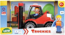 LENA Truckies baby vysokozdvižný vozík set s aktivním panáčkem 01627