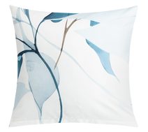 Povláček bavlněný satén Modrá,Bílá 94/351B 40x40 cm