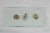 Skleněný tácek dekorační S0150/3 - 34,5 x 16,5 x 1,5 cm